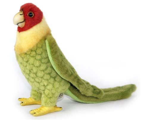 Soft Toy Carolina Parakeet Bird By Hansa 17cm 5135 Lincrafts