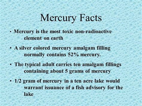 Mercury Facts Element