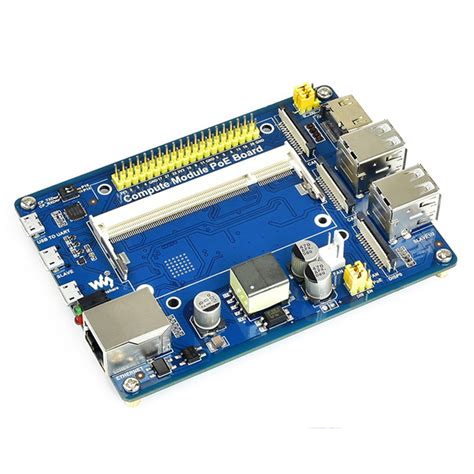 Raspberry Pi Computing Module Expansion Board Cm Lite Baseboard With Poe Us