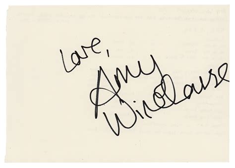 Amy Winehouse Signature Rare Full Name Example Rr Auction