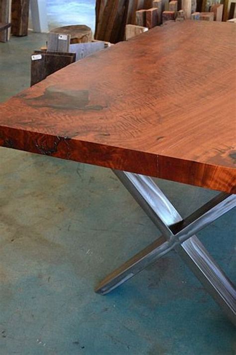 Pin By John Mccoll On Design In 2020 Wood Table Legs Slab Dining