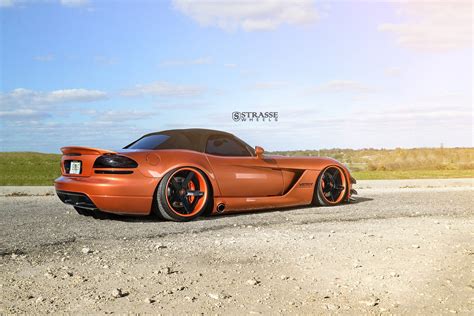 Orange Dodge Viper Taken To Another Level With Custom
