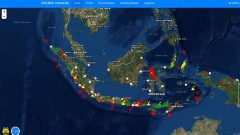 Peta Sebaran Tsunami Di Indonesia Newstempo