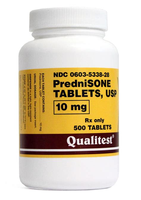 We did not find results for: Prednisone 10mg per tablet
