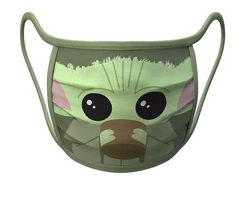 Baby Yoda Face Mask If Its Hip Its Here