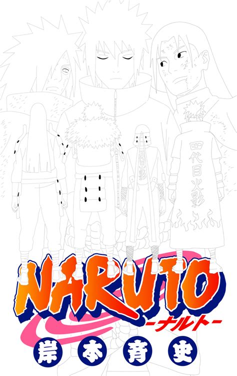 Naruto Volume 65 Cover Free Lineat By Bangalybashir On Deviantart