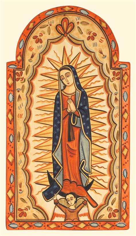 Feast of our lady of guadalupe. Our Lady of Guadalupe Print | Nicolas Otero Studios