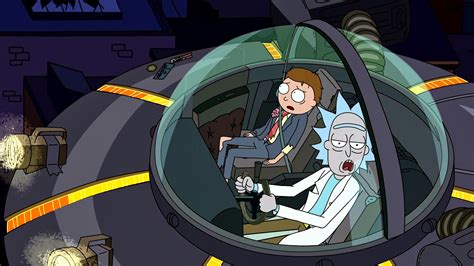Download Space Cruiser Rick And Morty Morty Smith Rick Sanchez Tv
