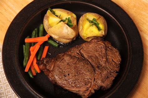 Unlike a prime rib, ribeye steak is not roasted slowly in the oven. How to Bake Rib Eye in the Oven | LIVESTRONG.COM