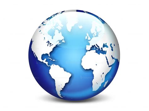 World Globe Icon PSD Backgroundsy