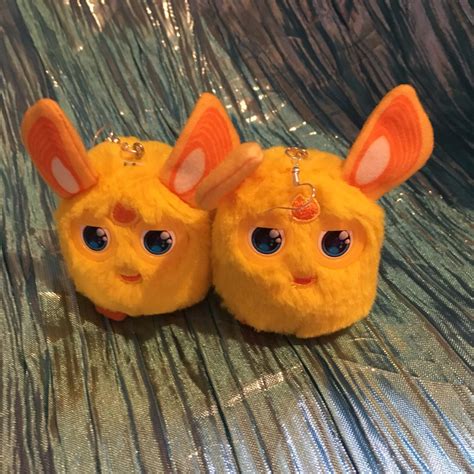 Giant Furby Earrings 8 Colours Etsy