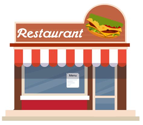 Restaurants Clipart Fast Food Restaurant Restaurants Fast Food