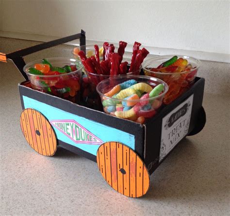 Harry Potter Candy Trolley Cart Made It For My Sisters Birthday Candy