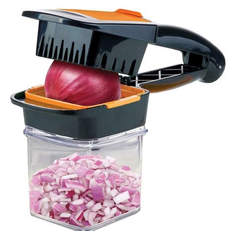 Kitchen Vegetable Dicer Onion Chopper Fruit Cheese Cutter With 3
