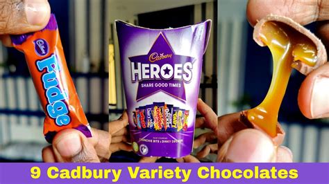 9 best cadbury chocolates cadbury heroes youtube
