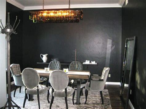 51 Black Dining Room Ideas Photos Home Stratosphere