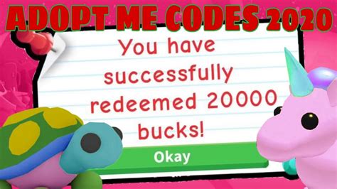 This code will give you 200 free bucks however you can use it to purchase various items in the game. ADOPT ME CODES 2020! Codigo de Adopt Me | Funcionable ...