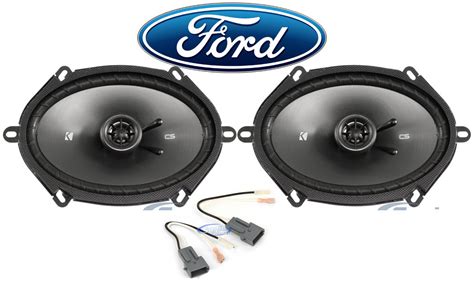 Kicker 6x8 Rear Factory Car Speaker Replacement Kit For 1996 1999 Ford