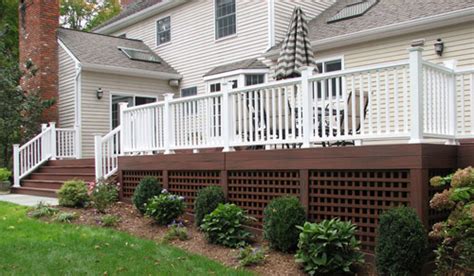 Installing lattice around a deck is an easy project for any do it yourself homeowner. Lattice under deck | Deck design and Ideas