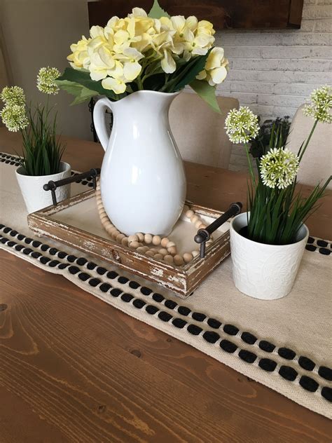 Spring table decor | Spring table decor, Dining room table decor, Table