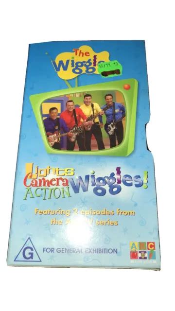 THE WIGGLES LIGHTS Camera Action Tv Season Extremely Rare VHS PicClick AU