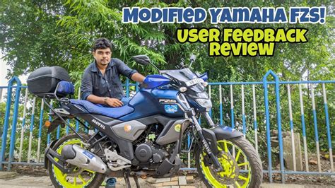 Yamaha Fzs V3 Touring Modified Price And Details Of After Market Mods