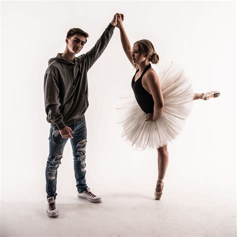 Hip Hop And Ballerina Aaron And Maddy Photography By Chad Pilkington