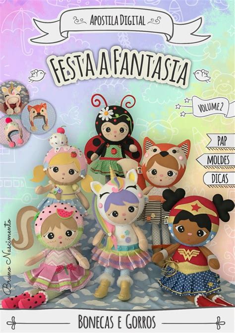 Apostila Digital Festa A Fantasia Meninas Elo7