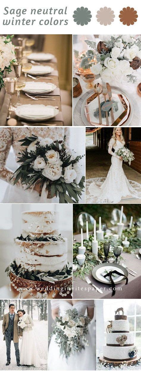 100 Winter Wedding Ideas Neutral Hues For Winter Weddings Applied To
