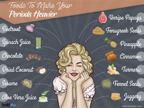 Green vegetables are rich in calcium, magnesium, and potassium and relieve and help prevent menstrual pains. 13 Common Foods To Make Your Periods Heavier - Boldsky.com
