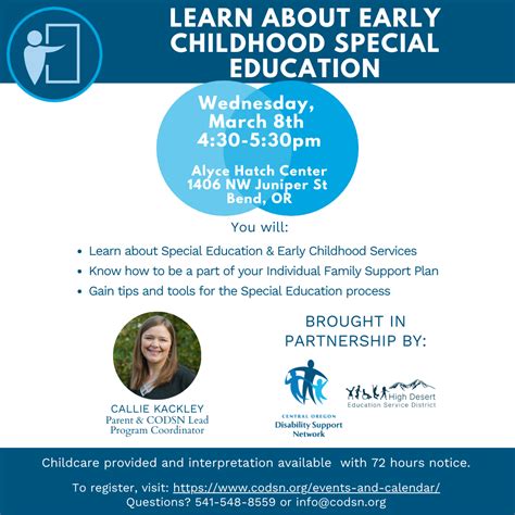 Learn About Early Childhood Special Educationla Educación Especial En