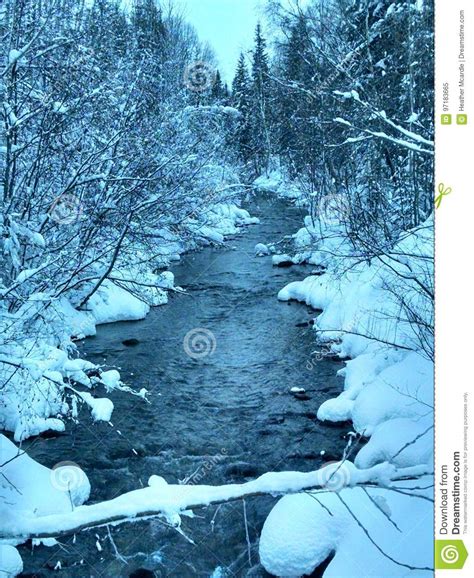 Snowy River Stock Image Image Of Background Landscape 97183665