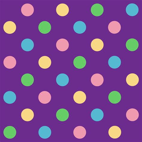 Rainbow Polka Dot Wallpaper