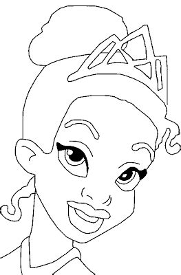 In the beginning stages, don't press down too hard. Disney Princess Tiana Coloring Pages To Girls