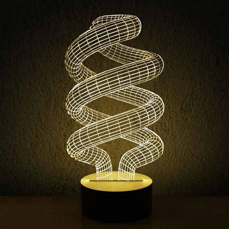 Modern Acrylic 3D LED Table Lamp 11969 : Browse Project Lighting and