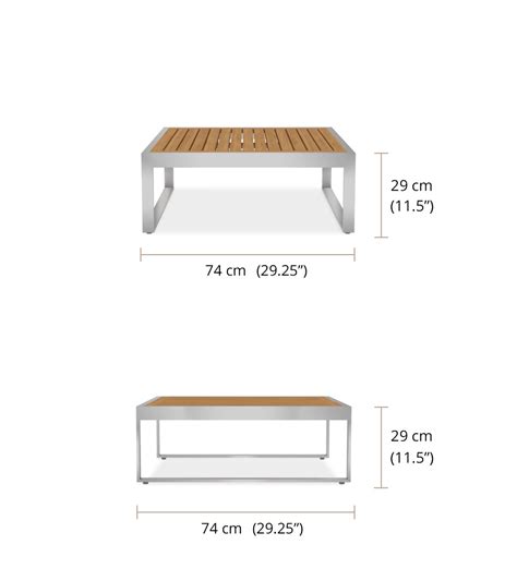 Trident Coffee Table Outdoor Furniture Manufacturer