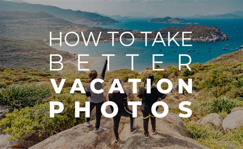 How To Take Better Vacation Photos — Beach Camera