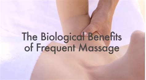 Massage Therapy Benefits Have Been Scientifically Proven