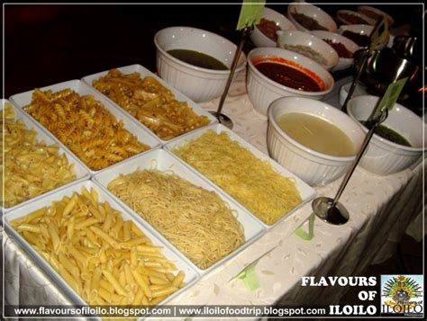 Pasta bars can be set up a few different ways. Spaghetti Buffet | Pasta bar, Buffet food, Wedding ...
