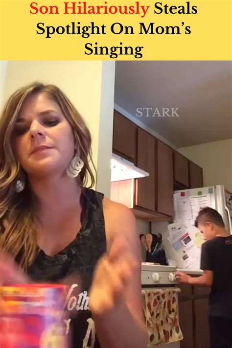Moms Singing Beautifully Until Son Hilariously Steals Spotlight
