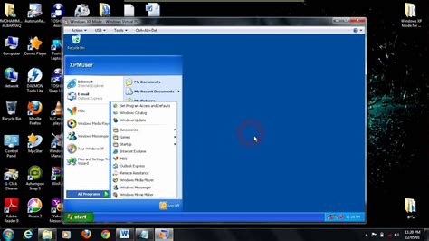 Windows Xp Mode In Windows 7 Part 2 شرح Avi Youtube
