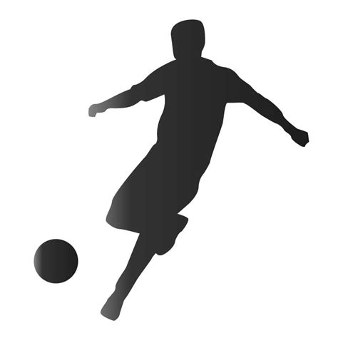 Girl Playing Soccer Silhouette At Getdrawings Free Download