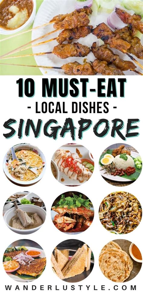 10 Must Eat Local Dishes In Singapore Singapore Food Travel Food