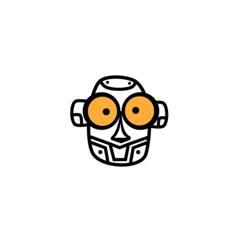 Robot Funny Face By Ayush Chauhan On Dribbble