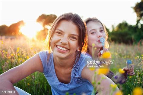 Happy Tween Girl Photos And Premium High Res Pictures Getty Images