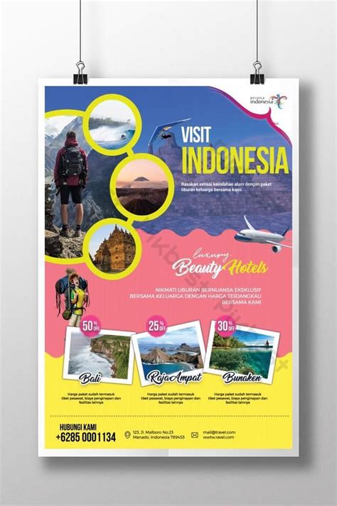 Template Brosur Wisata Lakaran