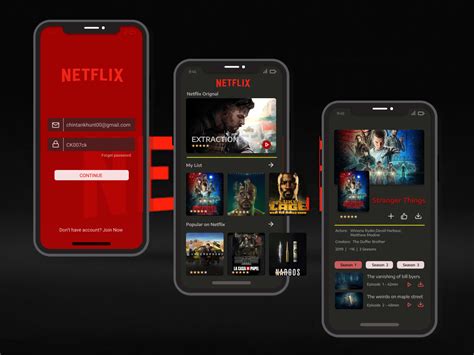 Netflix App Ui Redesign Uplabs