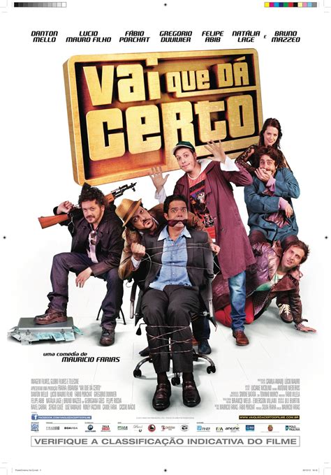 Maybe you would like to learn more about one of these? Cinema Falado: "Vai Que Dá Certo" - Pôster e Trailer