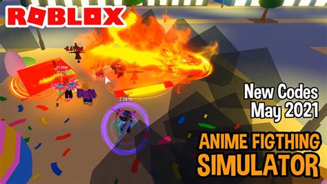 Roblox Anime Fighting Simulator New Codes May 2021 Youtube