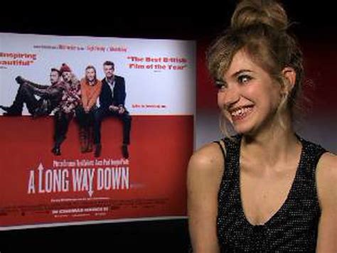 A Long Way Down Exclusive Interview With Imogen Poots Video Dailymotion